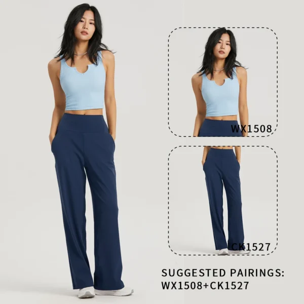 Vnazvnasi Popular Style Women Yoga Loose Pants High Strentchy Full Length Sportswear Daily Use Fashion Cool Girl Clothing