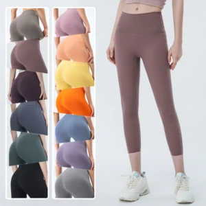 Vnazvnasi Yoga Leggings Women Gym Sportswear Fitness Capri Pants Push Up Sport Leggings High Waist Workout Leggings For Women