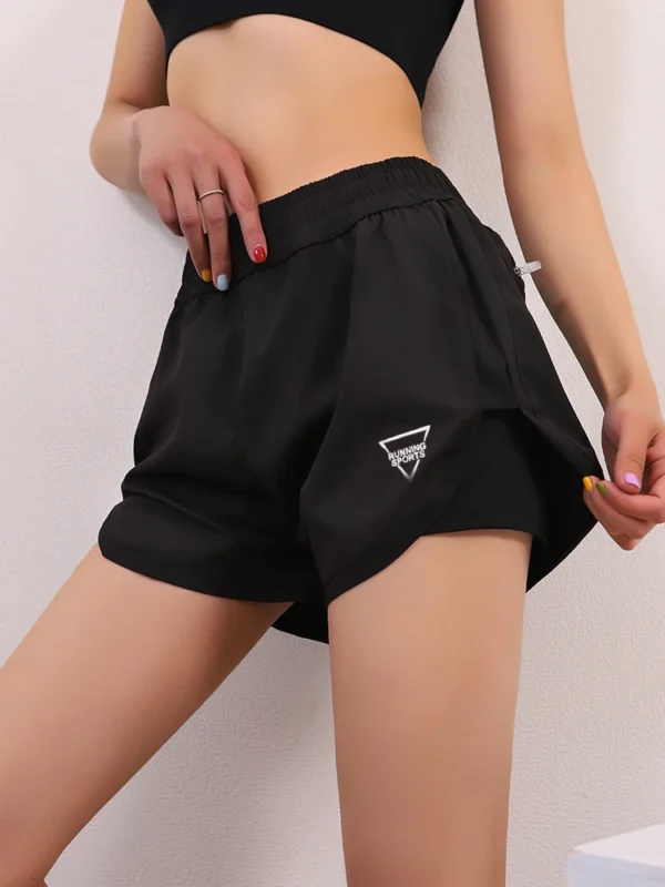 Women's Summer Sports Quick-Drying Running Fitness Yoga Shorts Sexy Women Yoga Running Peach Hip Sport Gym Legging