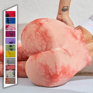 Push Up High Waist Seamless Tie Dye Yoga Pant For Women Tight Fitness Running Workout Gym Sports Pant Leggings Mujer